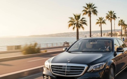 Chauffeur privé avec véhicule de luxe à Nice sur la Côte d’Azur